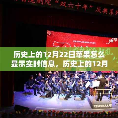 苹果引领信息革命的重大日子,历史上的12月22日实时信息展示