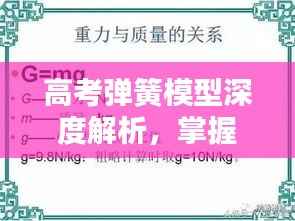 高考弹簧模型深度解析，掌握核心要点，轻松应对考试！