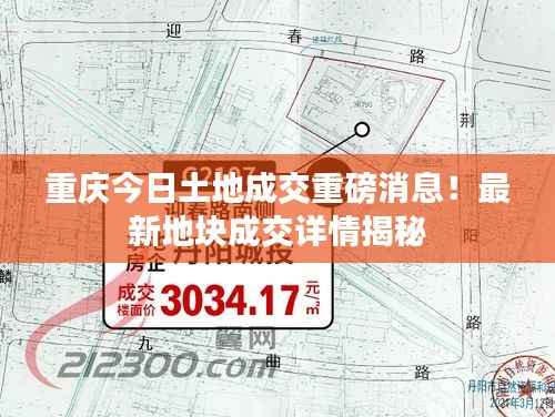 重庆今日土地成交重磅消息!最新地块成交详情揭秘
