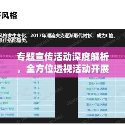 专题宣传活动深度解析，全方位透视活动开展情况