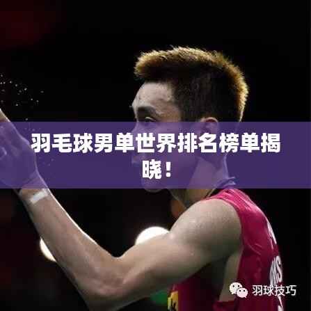 羽毛球男单世界排名榜单揭晓!